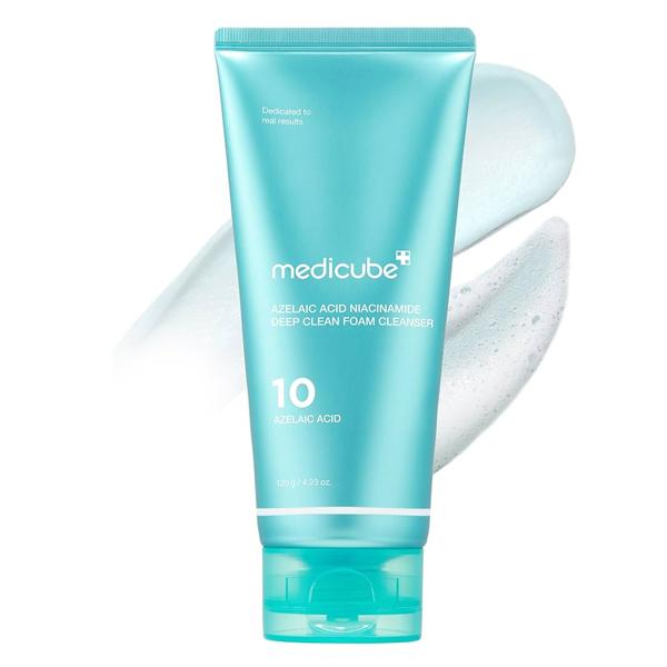 Medicube Azelaic Acid Niacinamide Deep Clean Foam Cleanser 120g