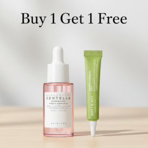 SKIN1004 Madagascar Centella Poremizing Fresh Ampoule 30ml+Mary & May Sensitive Soothing Gel Blemish Cream 12g(Free)