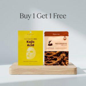Nineless My Fit Sheet Mask No.2 Kojic Acid 20g