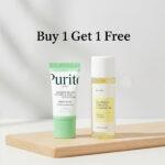 PURITO Wonder Releaf Centella Daily Sun Lotion 15ml+Iunik Calendula Complete Cleansing Oil 25ml (Free)
