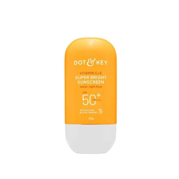 Dot & Key Vitamin C + E Super Bright Sunscreen SPF 50+ PA++++ 50g 1 Dot & Key Vitamin C + E Super Bright Sunscreen SPF 50+ PA++++ (50g)