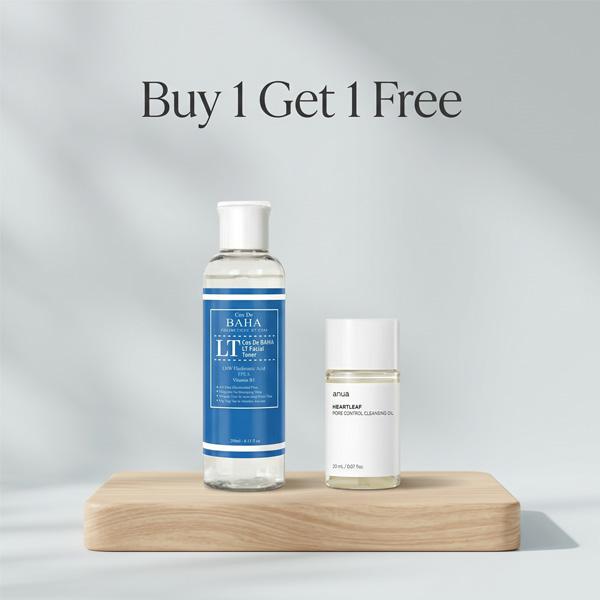 Cos De Baha LT Facial Toner 200ml + Anua Heartleaf Pore Control Cleansing Oil 20mL (Free) 1 Cos De Baha LT Facial Toner 200ml